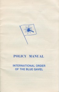 Cover of Policy Manual
